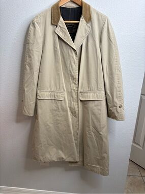 London Fog Size 12 Women’s Tan Trench Coat